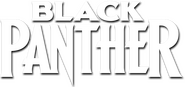 Logo of Black Panther image size 2304x1080