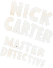 Logo of Nick Carter, Master Detective image size 792x1019