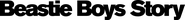 Logo of Beastie Boys Story image size 8004x869