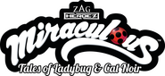 Logo of Miraculous: Tales of Ladybug & Cat Noir image size 2981x1366