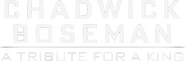 Logo of Chadwick Boseman: A Tribute for a King image size 2606x862