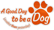 Logo of A Good Day to be a Dog image size 663x367