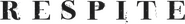 Logo of Respite image size 782x103
