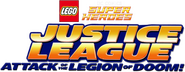 Logo of LEGO DC Comics Super Heroes: Justice League - Attack of the Legion of Doom! image size 923x359