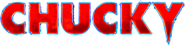 Logo of Chucky image size 992x242