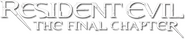 Logo of Resident Evil: The Final Chapter image size 788x165