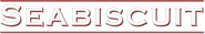 Logo of Seabiscuit image size 786x133