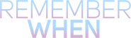Logo of Remember When image size 1274x375