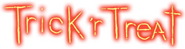 Logo of Trick 'r Treat image size 800x212