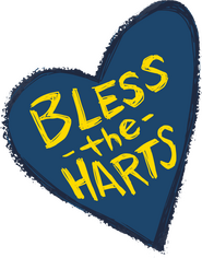 Logo of Bless the Harts image size 559x713