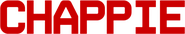 Logo of Chappie image size 1079x201