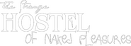 Logo of The Strange Hostel of Naked Pleasures image size 771x272