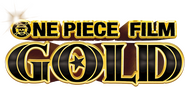 Logo of One Piece Film: GOLD image size 1125x530
