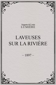 Washerwomen on the River Poster