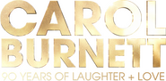 Logo of Carol Burnett: 90 Years of Laughter + Love image size 1542x758