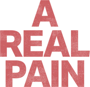 Logo of A Real Pain image size 802x775
