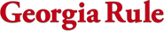 Logo of Georgia Rule image size 784x152