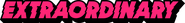 Logo of Extraordinary image size 4289x539