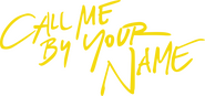 Logo of Call Me by Your Name image size 2693x1273