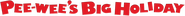 Logo of Pee-wee's Big Holiday image size 1278x111