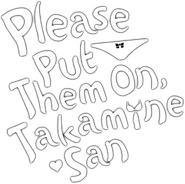 Logo of Please Put Them On, Takamine-san image size 297x295