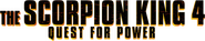 Logo of The Scorpion King 4: Quest for Power image size 780x156