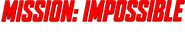 Logo of Mission: Impossible - The Final Reckoning image size 4288x910