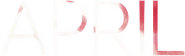 Logo of April image size 732x223