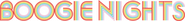 Logo of Boogie Nights image size 2478x287