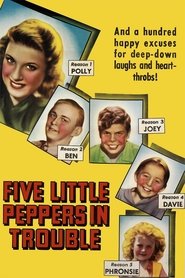 poster Five Little Peppers in Trouble