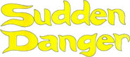 Logo of Sudden Danger image size 803x356