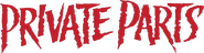Logo of Private Parts image size 855x222