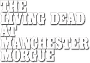 Logo of The Living Dead at Manchester Morgue image size 427x299