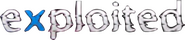 Logo of Exploited image size 571x125