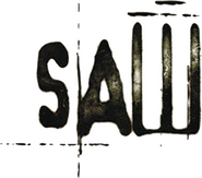 Logo of Saw image size 332x292