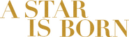 Logo of A Star Is Born image size 1095x319