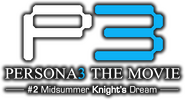 Logo of PERSONA3 THE MOVIE #2 Midsummer Knight's Dream image size 1576x848