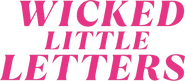 Logo of Wicked Little Letters image size 1234x543