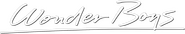 Logo of Wonder Boys image size 784x144