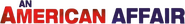 Logo of An American Affair image size 1274x167