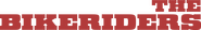 Logo of The Bikeriders image size 4311x641