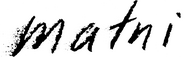 Logo of maɬni—towards the ocean, towards the shore image size 4099x1272