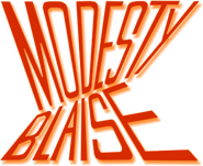 Logo of Modesty Blaise image size 367x300