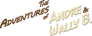 Logo of The Adventures of André and Wally B. image size 1721x678