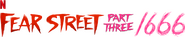 Logo of Fear Street: 1666 image size 1276x258