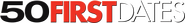 Logo of 50 First Dates image size 4317x535