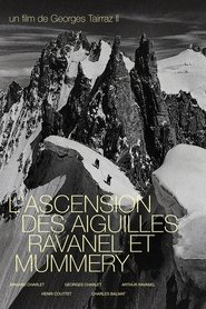 poster L'Ascension Des Aiguilles Ravanel Et Mummery