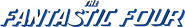 Logo of The Fantastic Four image size 1725x251