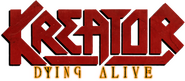Logo of Kreator: Dying Alive image size 1189x518
