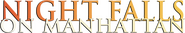 Logo of Night Falls on Manhattan image size 800x144